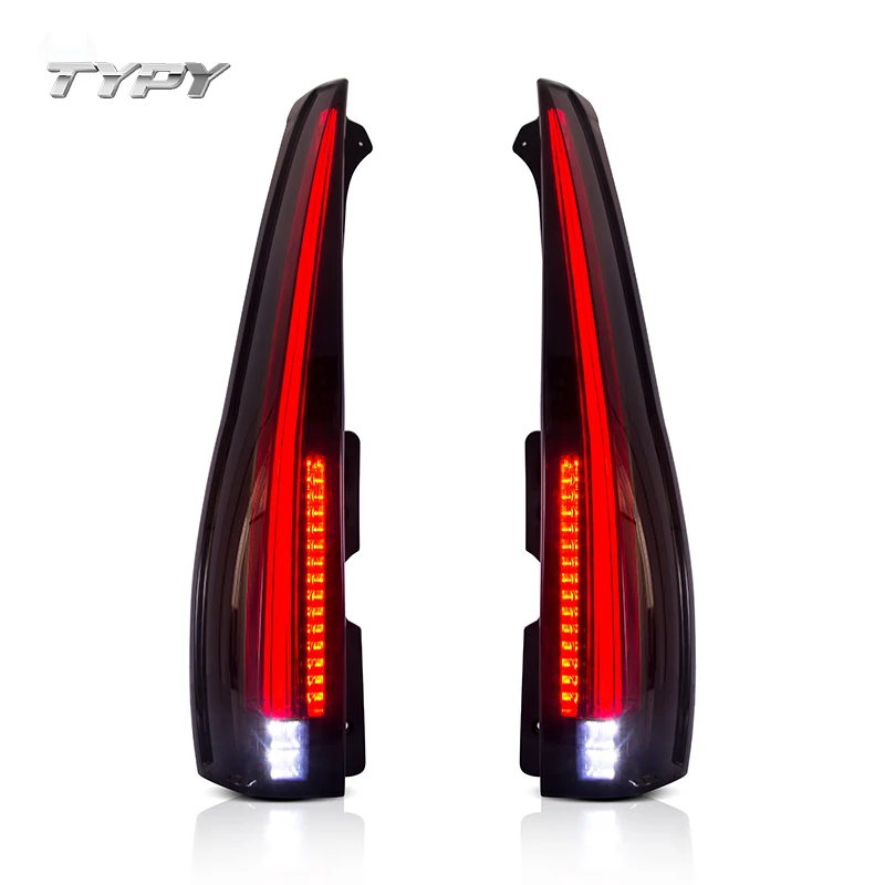 LED Tail Lights Red Indicator Taillight Model Rear Lamp Car Part Auto For 2007-2014 Chevrolet Tahoe Suburban