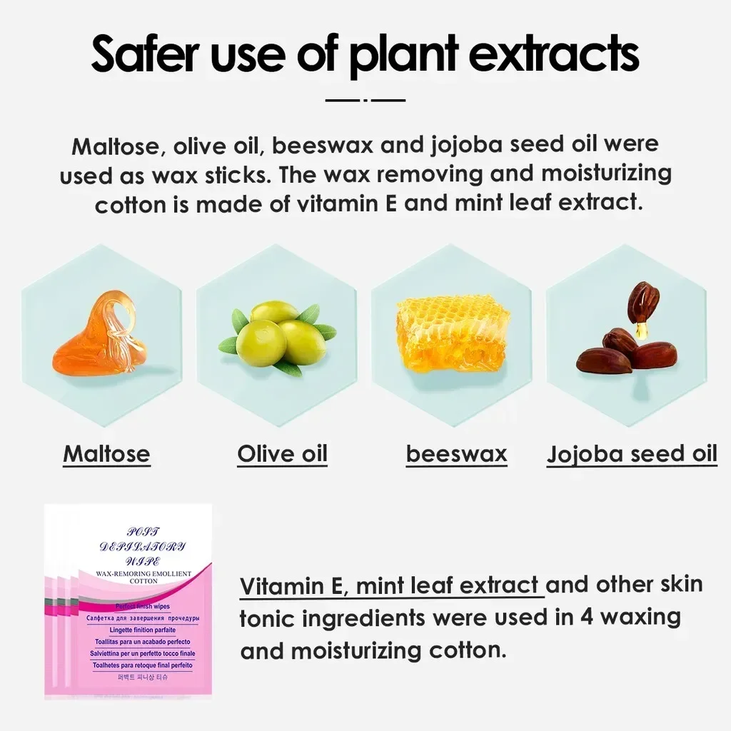 Восковые полоски SUMAX для удаления волос 72 шт.
