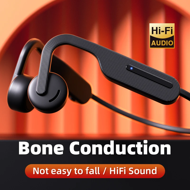

Bone Conduction Headphones Open Ear Bluetooth Earphones handsfree wireless earbuds Jawbone Headsets Sport with Mic For Running
