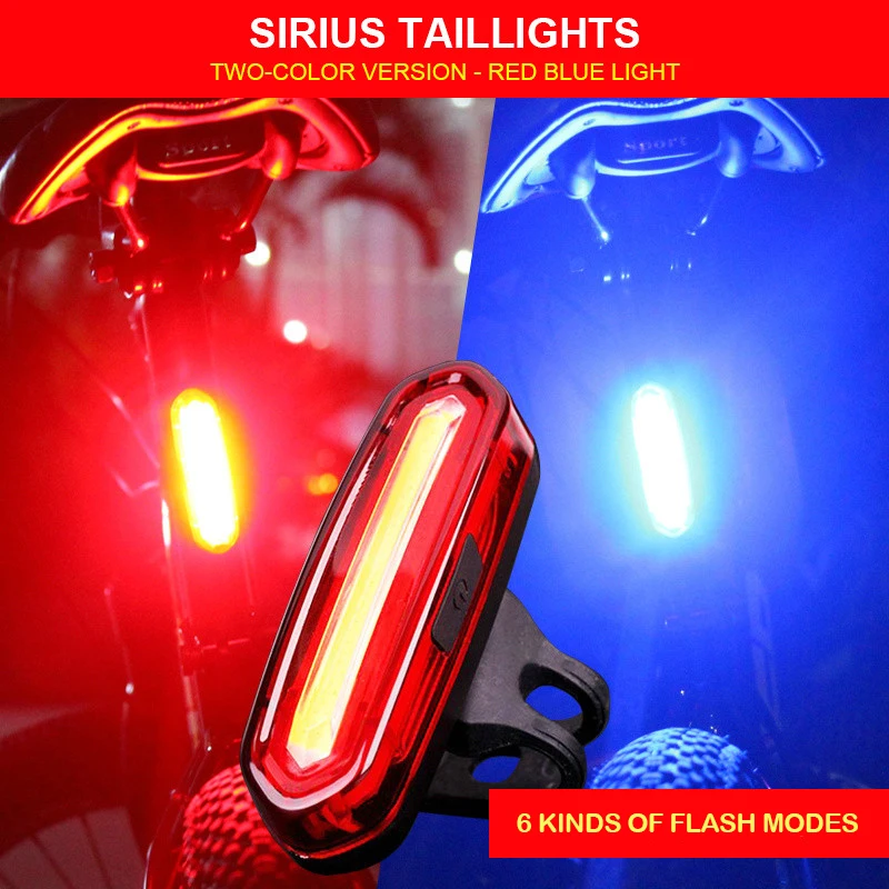 

Велосипедный задний фонарь, водонепроницаемый передний светодиодный фонасветильник для езды на велосипеде, зарядка через USB, фара на голов...