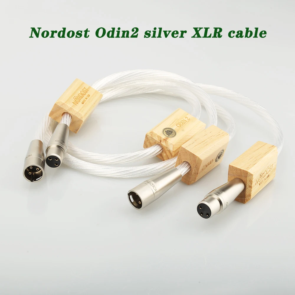 Высококачественный серебряный кабель Nordost Odin 2 HiFi соединительный XLR для усилителя