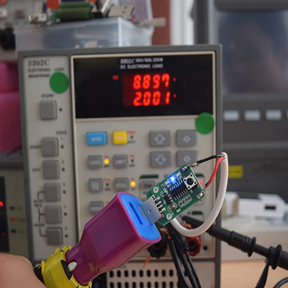 QC 2 0 3 триггер обманки 5 в 9 12 В постоянного тока модуль питания для быстрой зарядки