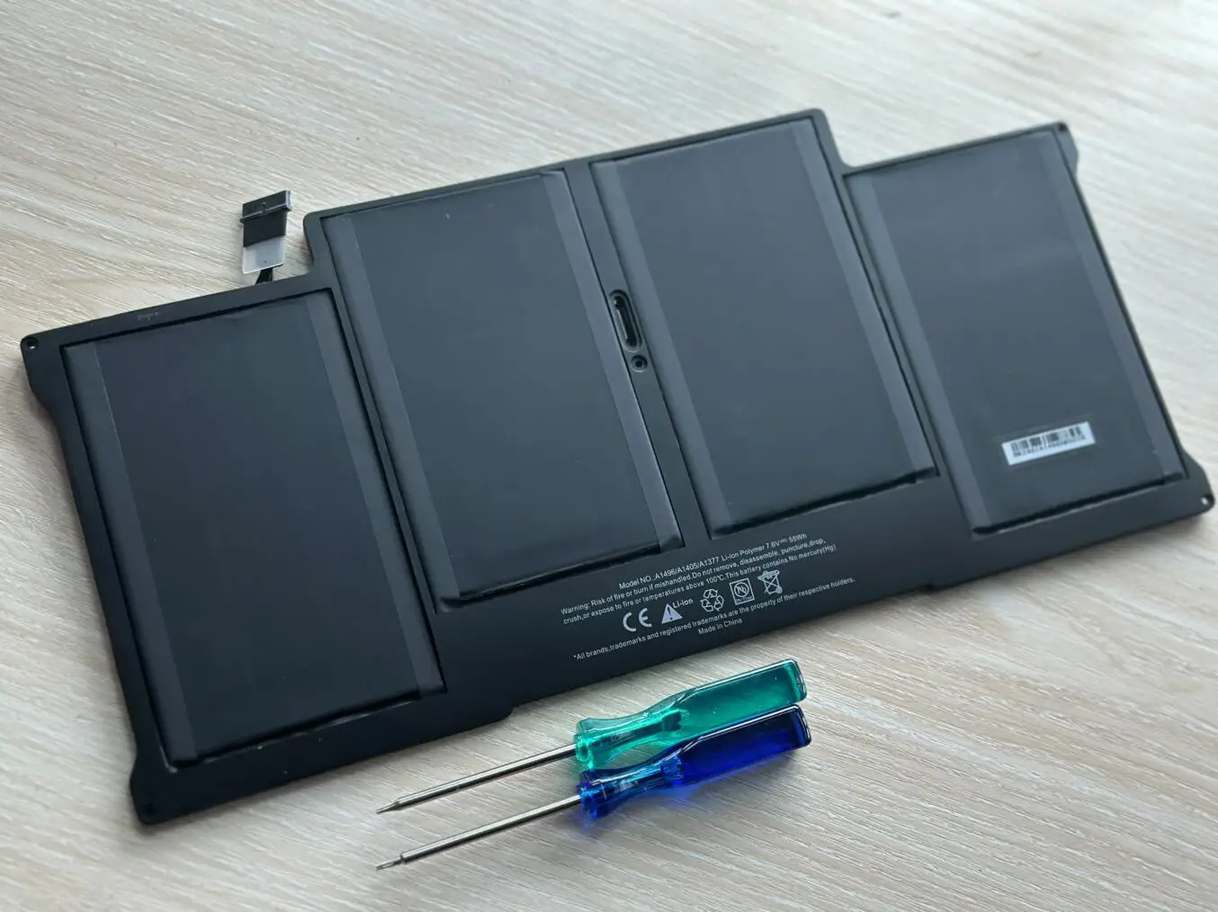 A1405 A1496 Аккумулятор для ноутбука Apple MacBook 2010-2017 Air 13 A1369 A1466 MC503 MC503ZP/A MC504LL/A