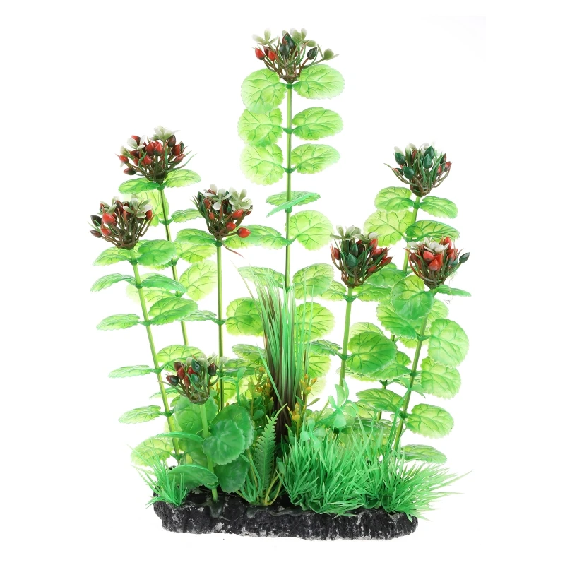 

Aquarium Plastic Plants Realistic Plants Decorations Non Toxic Safe for All Fish