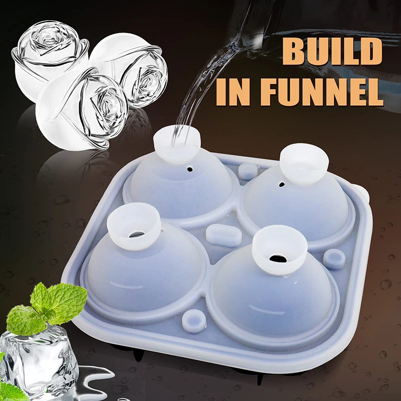 

Большая силиконовая форма для льда, 3D 6 см