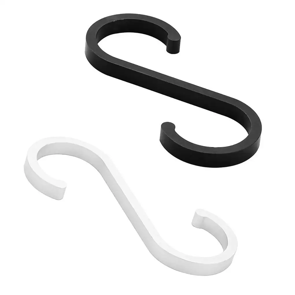 

12 Pieces S Hooks Organizer Holder Convenient Sundries Hangers for Home