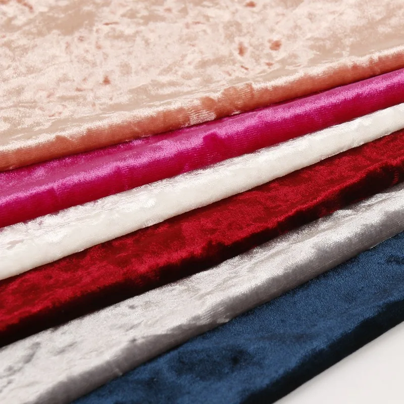 50x50 См 23 Цвета Золотая Бархатная Ткань Эластичная Сверкающая Мягкая Ледяная Для