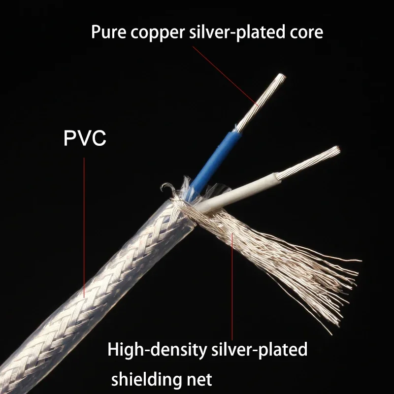 HiFi аудио линия посеребренный медный усилитель проигрыватель пластинок