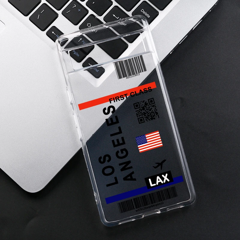 Горячая Распродажа ярлык для путешествий в городе Google Pixel 9 Pro XL 8A 8 7 6A штрих-кода