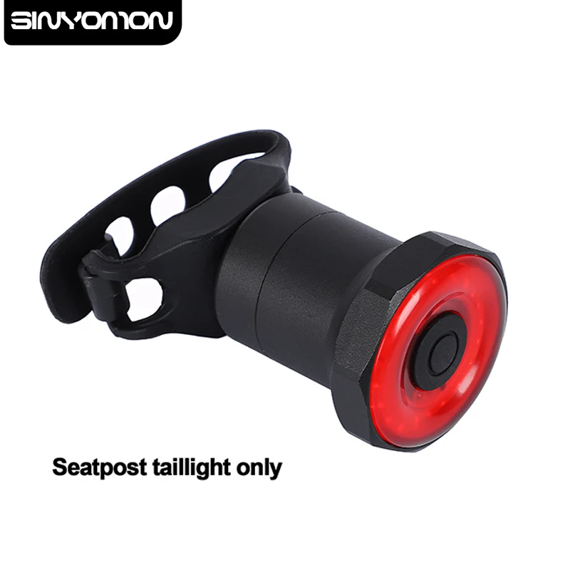 

Smart Bicycle Tail Light Automatically Start Stop Brake Sensor MTB Brake Sensor Tail Light Waterproof USB Charge Cycle LED Light