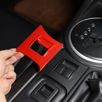 for mazda mx 5 nc 09 14 abs carbon fiberred car window glass lifting button frame cover trim sticker auto interior accessories