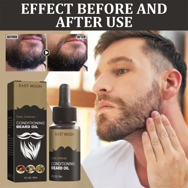 

Men Natural Beard Growth Oil Moisturizing Smoothing Hair Growth Tools Dashing Gentlemen Beard Oil Conditioner Beard Care