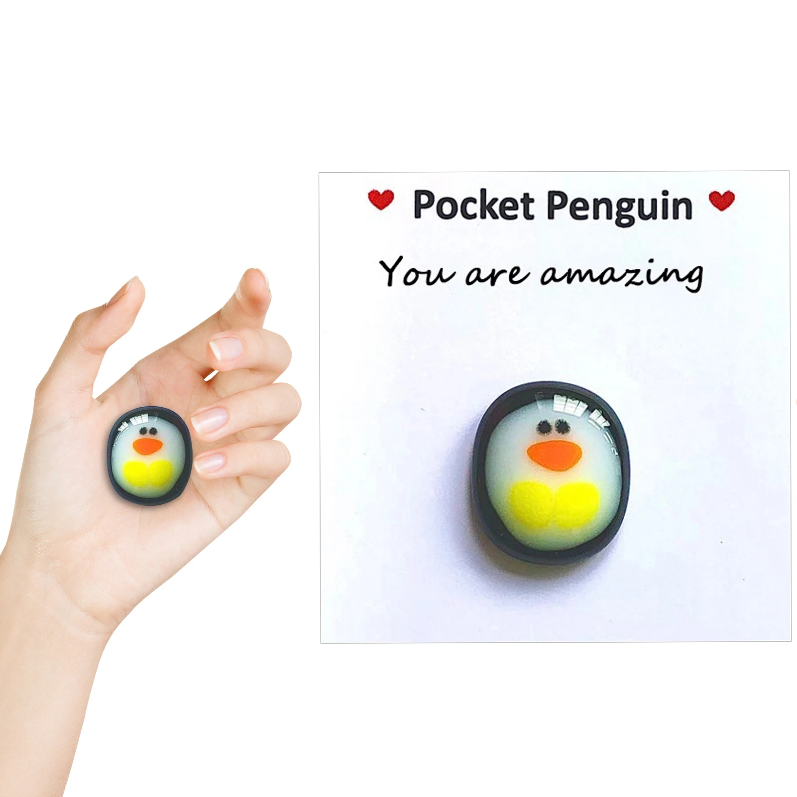 

Миниатюрная фигурка пингвина, маленькое украшение для сувенира, миниатюрный Пингвин показывает огромное количество заботы о ее сувенирном...