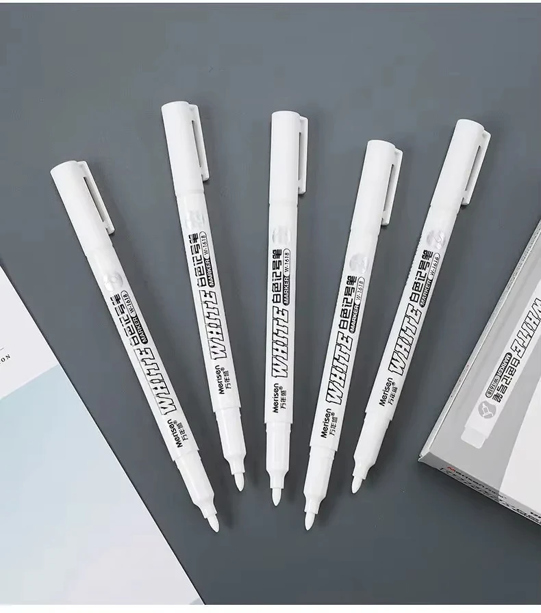 

Белые водостойкие маркеры для рисования