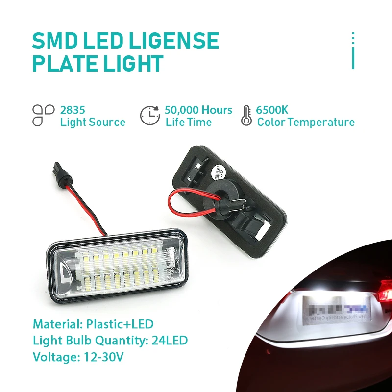 Светодиодный номерной знак 3528SMD для Subaru Forester Impreza WRX STI XV Crosstrek Legacy светильник FT-86