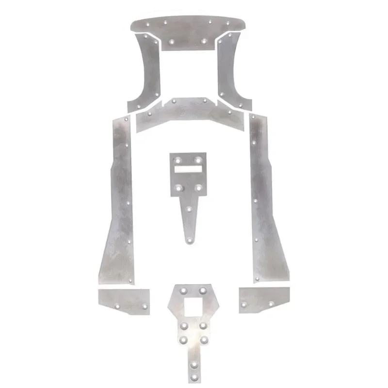 Стальной передний бампер броня шасси противоскользящая пластина для ARRMA 1/7 Felony