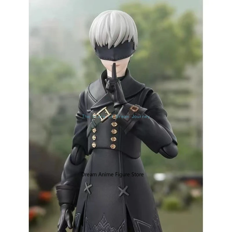 Фото В наличии оригинальная подвижная фигурка Bandai SHF NieR Automata 9S Yurha (анимированная версия) №2
