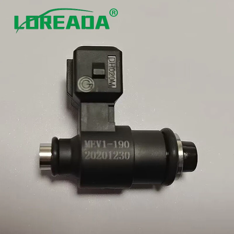 Распылительная Форсунка топливного инжектора Φ w/2 штырька для 200CC-250CC, высокопроизводительный аксессуар для мотоцикла MEV1-190 2804c00