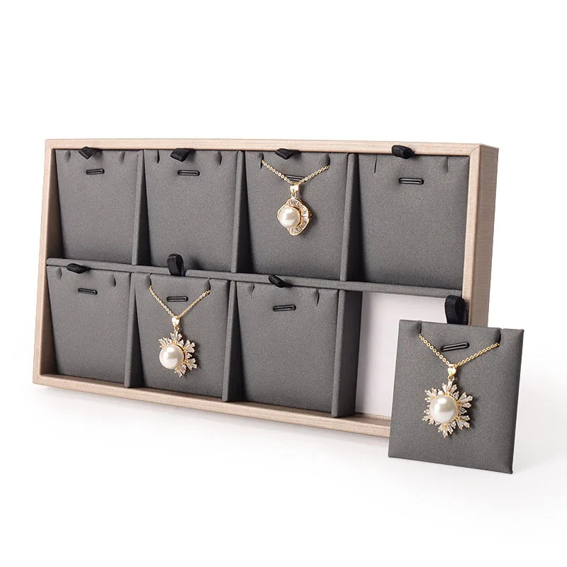 New Jewelry Display Jewelry Tray Necklace Pendant Bracelet Loose Diamonds Display Earrings Storage Tray Display Shooting Props