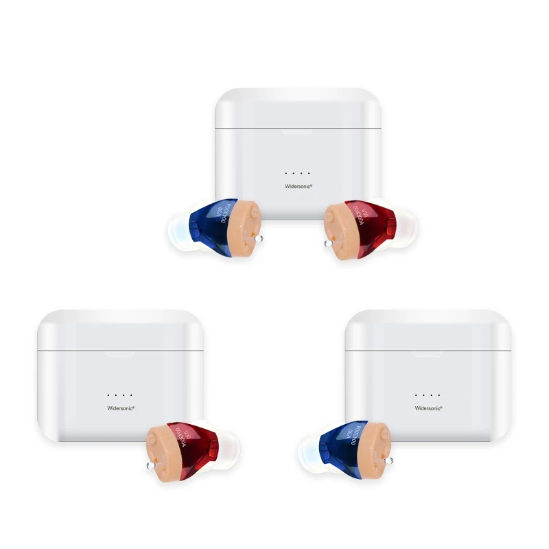 

28ED Rechargeable Invisible Hearing Aid V30 Mini Wireless Sound Amplifier for Elderly