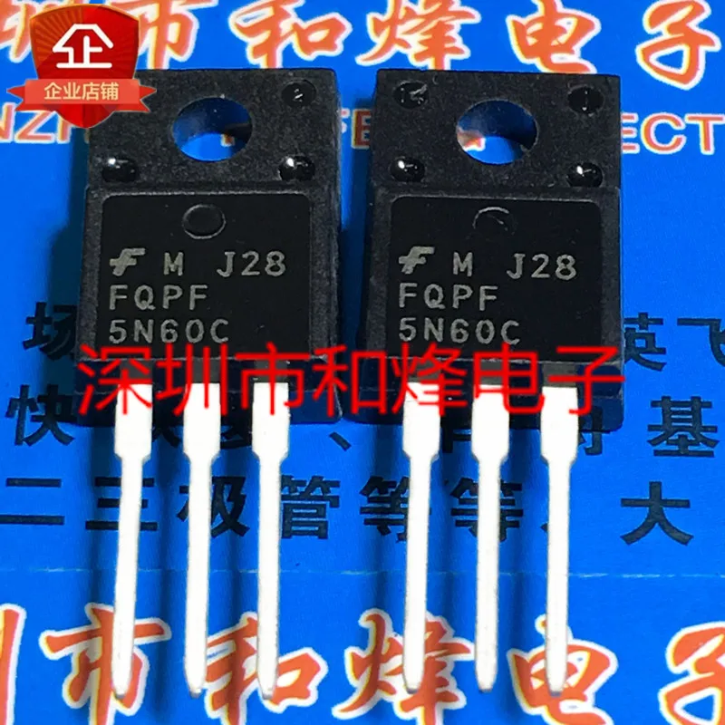 

Original 2pcs/ FQPF5N60C TO-220F 4.5A 600V