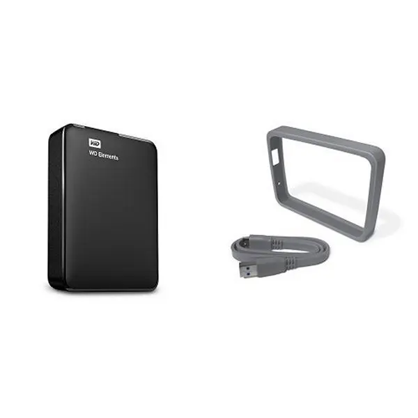 Hard Drive Western Digital WD Elements Portable WDBU6Y0030BBK-WESN 3 TB 2 5&quot USB 3.0 2.5&quot | Disk