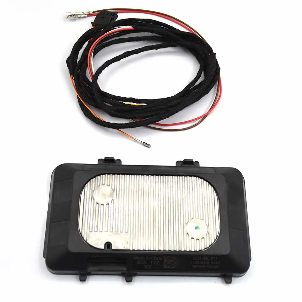 

5NA 980 611 5NA980611 5CG 980 611 5CG980611 для VW Golf 7 7,5 Tiguan CC PASSAT B8 JETTA T-Roc беспроводной зарядный модуль