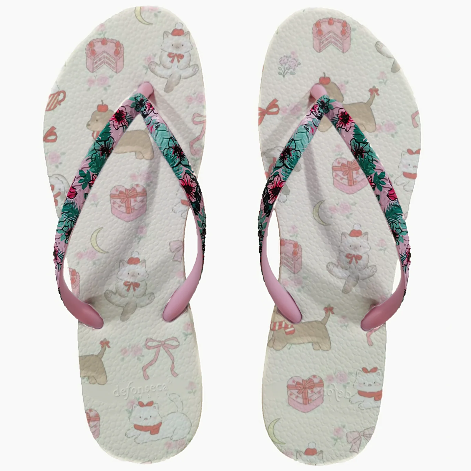 Сандалии пляжные женские летние шлепанцы на нескользящей подошве из ЭВА