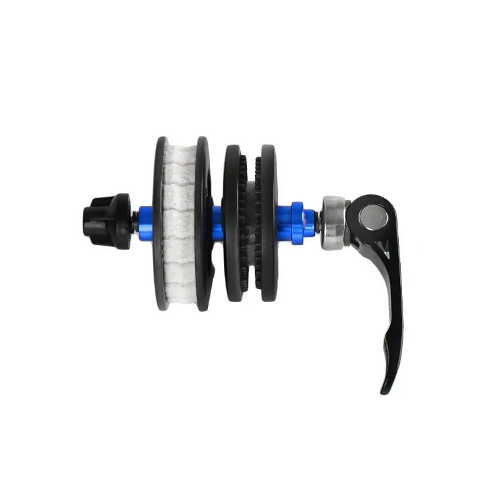 

Bicycle Chain Holder Road Bike One-piece Virtual Fly Wheel Double Disc Chain Fixer Tensioner Tool