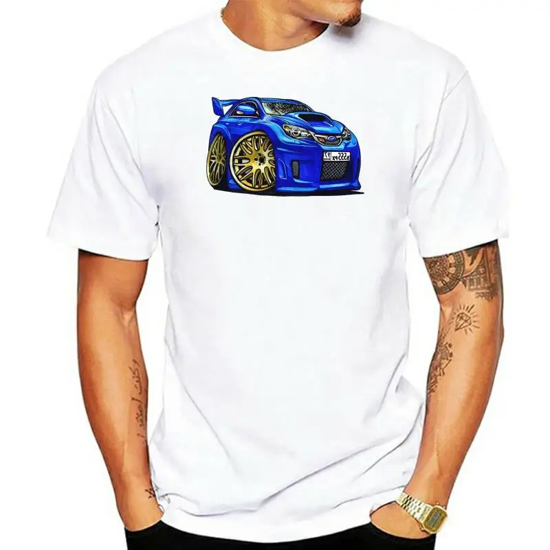 

Мужская футболка, черная футболка Impreza WRX STI Koolart, Мужская футболка