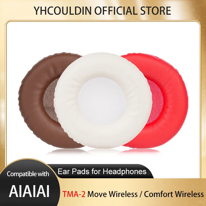 Белые сменные амбушюры для беспроводных наушников AIAI TMA2 Move TMA-2