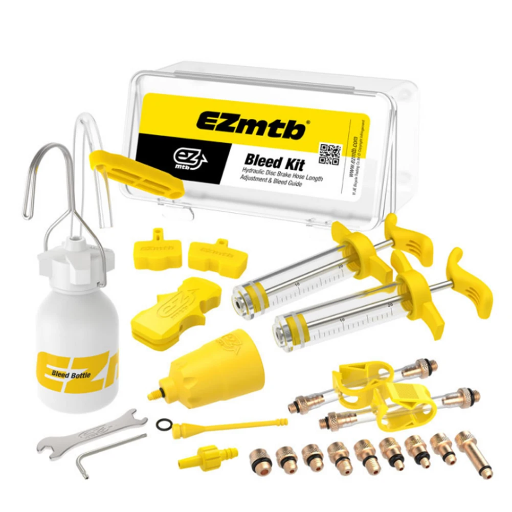 

Bike Brake Bleed Kit Universal Cycling Repair Tool Adapter With Funnel Mineral Oil Fluid Practical Hydraulic Disc Plastic