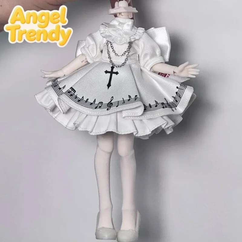 Фото Оригинальная одежда для кукол Penny’s Box Wardrobe, наряд в стиле кошки-монахини для кукол BJD 1/8 и Lulua SD с подвижной головой. №3
