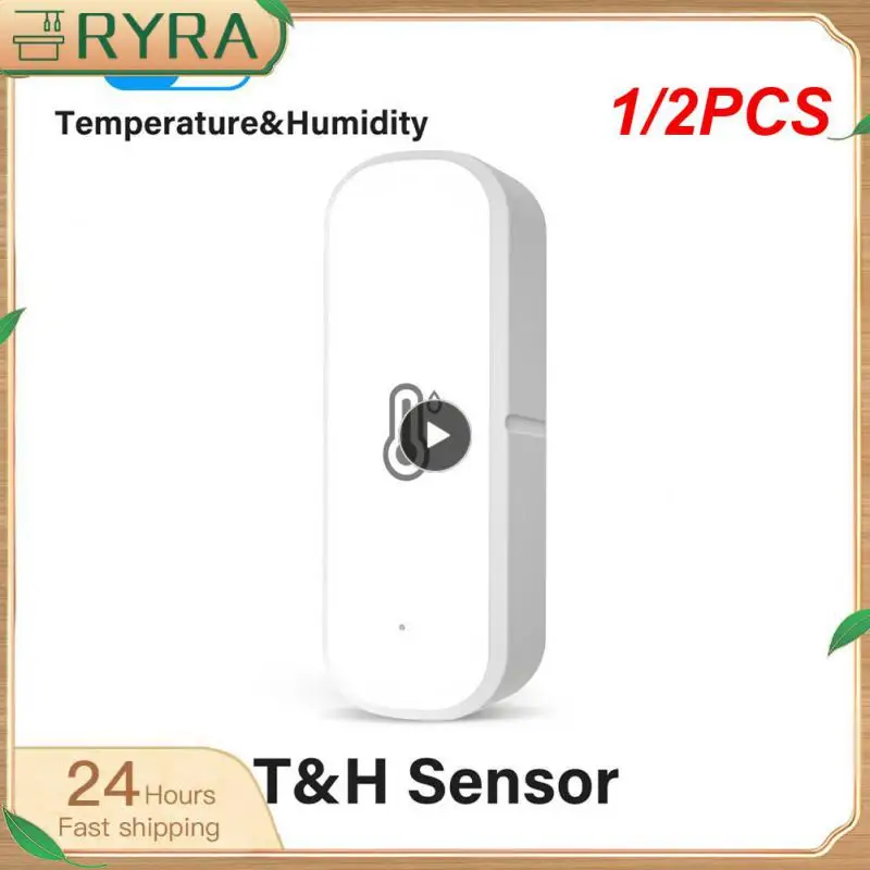 

Датчик влажности и температуры Zigbee 3,0 Wi-Fi, 1/2 шт.