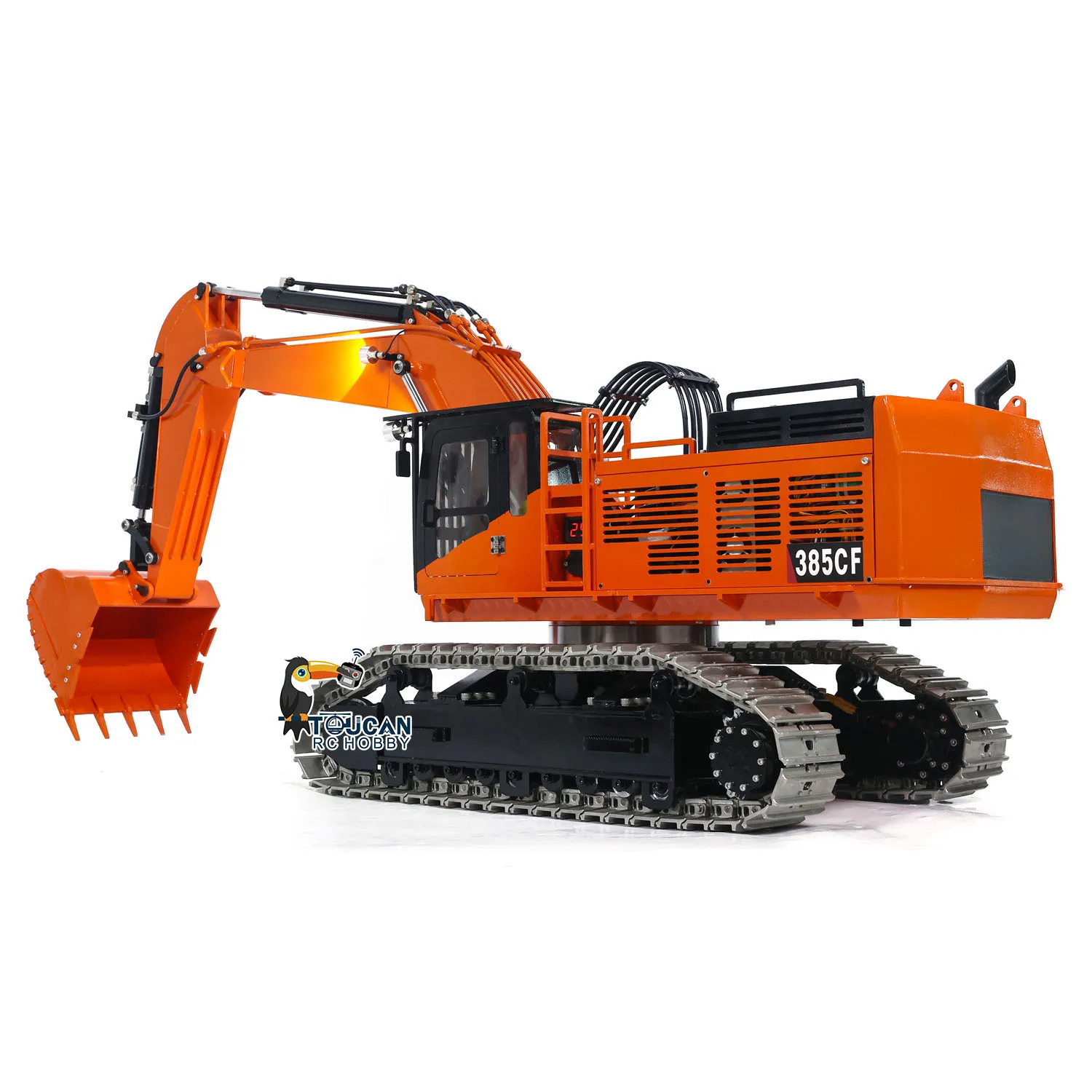 RTR 385CF Гигантский экскаватор 1/8 RC Экскаватор Гидравлическая сверхмощная машина