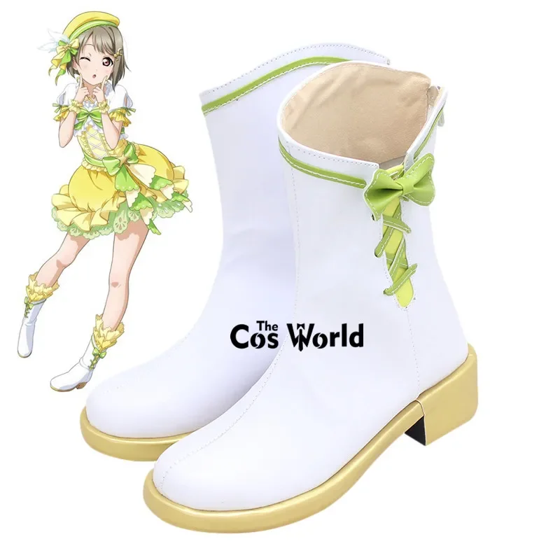 Love Live Nijigasaki Nakasu Kasumi Solo Stage Аниме Обувь для косплея на заказ Сапоги