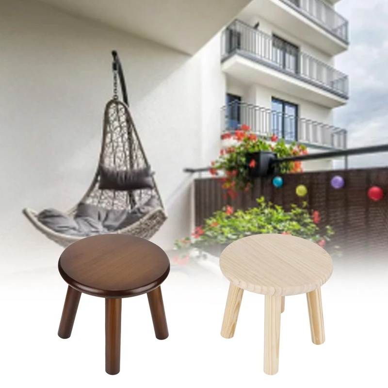 

Not Easy To Shake Child Stool Seat Strong Load Bearing For Living Room For Bathroom For Plant Stand For Bedroom