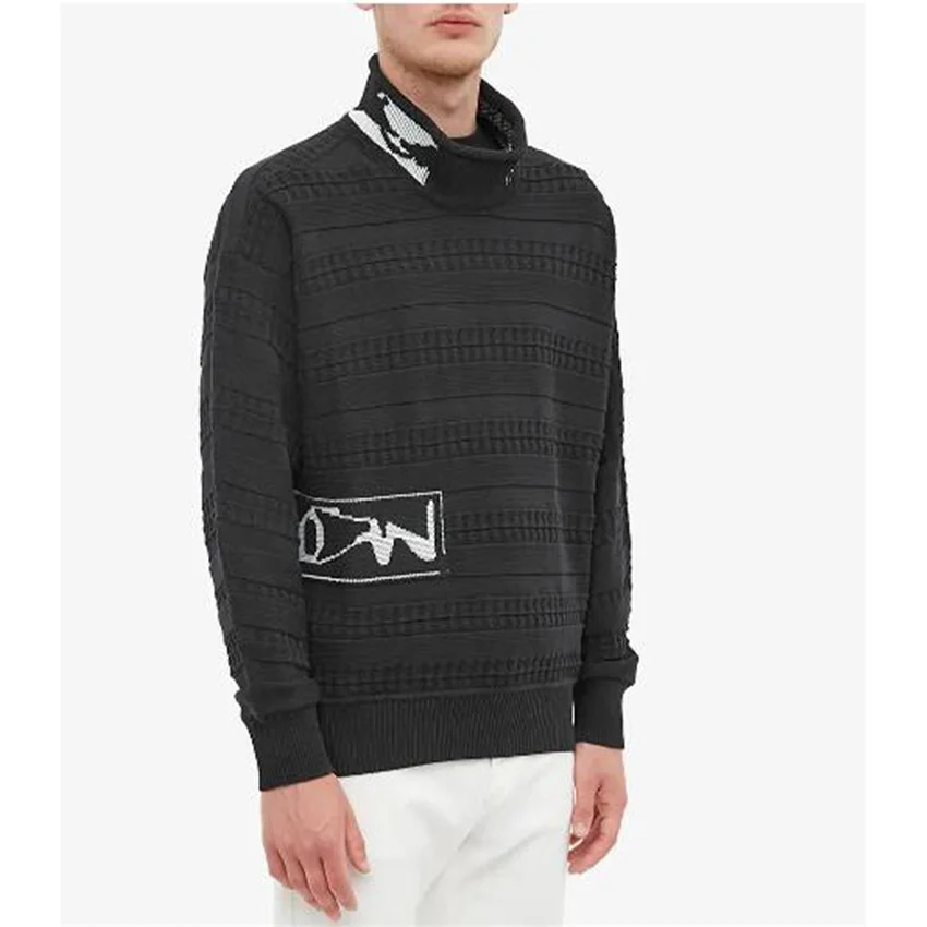 2022 New Autumn And Winter Pullovers Men's Fashion Turtleneck Male Sweaters Men Knitted Sweaters