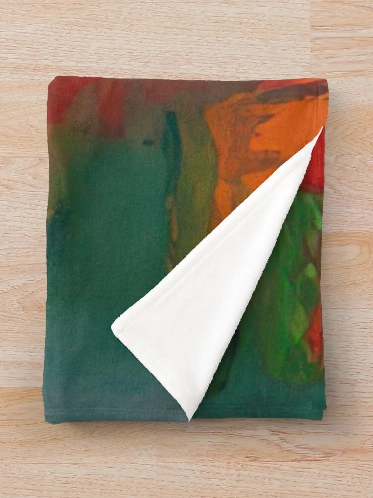 John Hoyland - Landslide 1978 Плед тяжелое для сна Покрывала на кровати Термальные милые