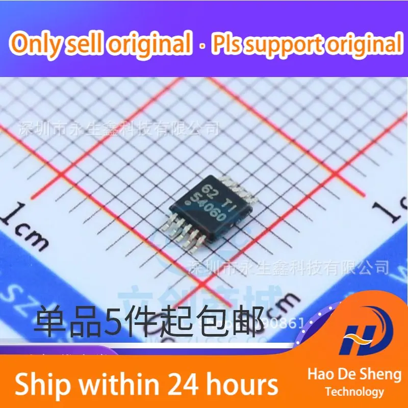 

10 шт./лот TPS54060DGQR MSOP-10 60V 0.5A DC/DC понижающий преобразователь IC новая Оригинальная фотография