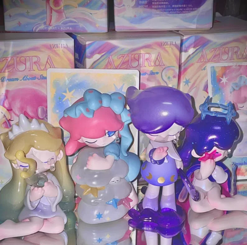 Аниме-фигурка Azura A Dream About Stars Series Kawaii Blind Box милые модели кукол фигурки