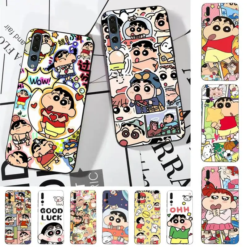 

Crayon S-ShinS-C-ChanS Phone Case For Huawei P 8 9 10 20 30 40 50 Pro Lite Psmart Honor 10 lite 70 Mate 20lite