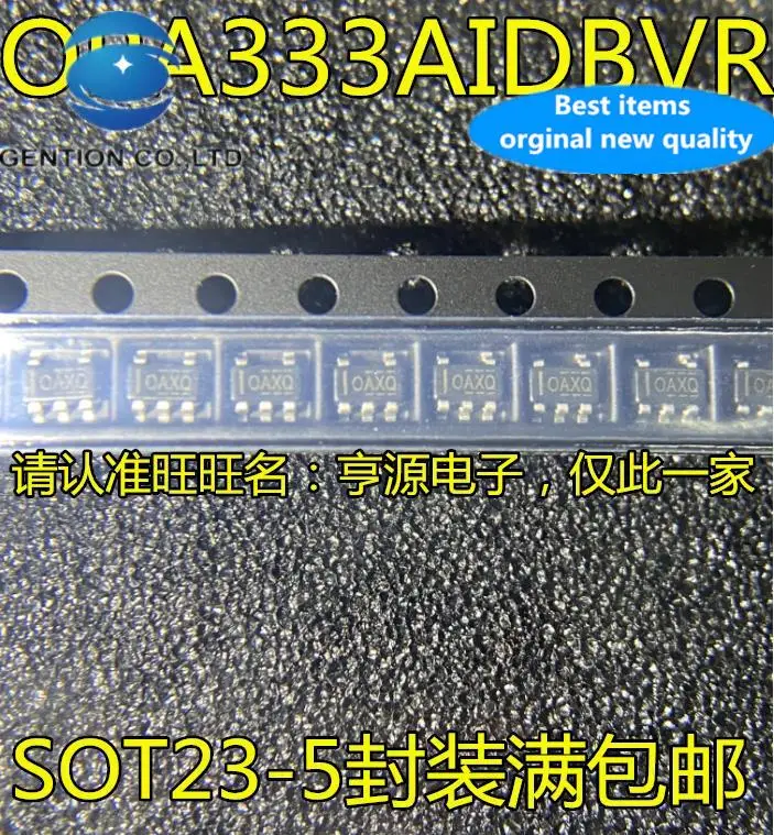 

10pcs 100% orginal new OPA333 OPA333AIDBVR silk screen OAXQ SOT23-5 operational amplifier chip