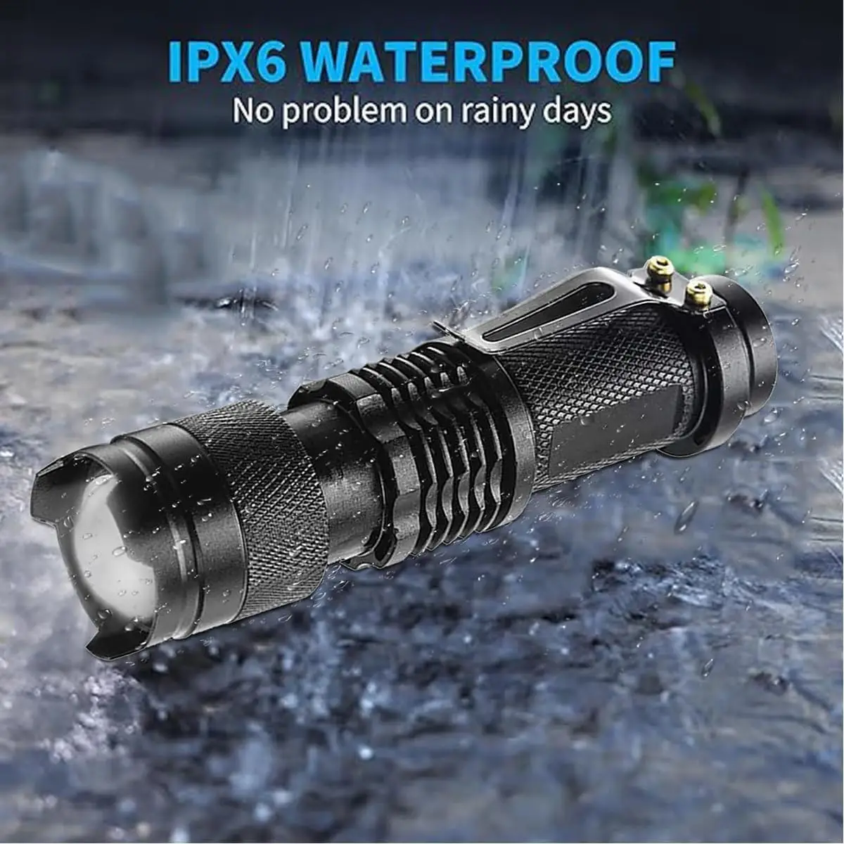 2/3 упаковки светодиодных фонариков с возможностью масштабирования