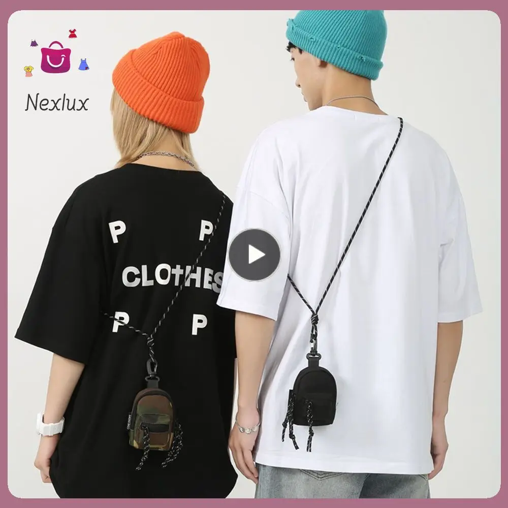 

Мини-сумка с подвеской для ключей, гарнитуры, карт, Мужской Дорожный рюкзак, маленькая нагрудная сумка, дорожная Сумочка, кошелек для женщин, 1 ~ 10 шт.