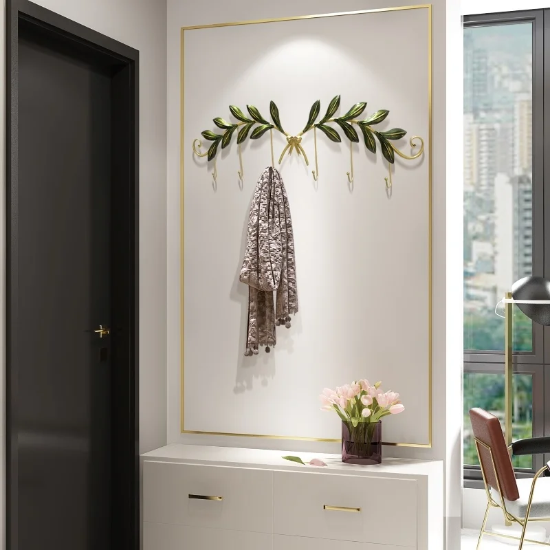 

Роскошный крючок для крыльца в скандинавском стисветильник, простой креативный держатель в виде оливкового дерева для дома, в гостиную, на ...