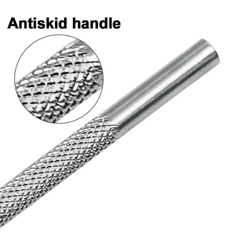 Кожаный пробойник для глаз Diy многофункциональный жесткий нескользящий