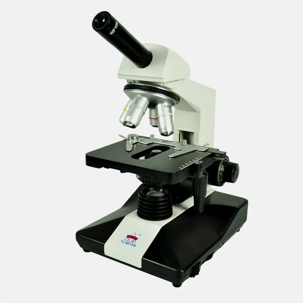 

YUJIE YJ-801AN-M Monocular Laboratory Compound Microscope 40X-1600X with mechanical stage