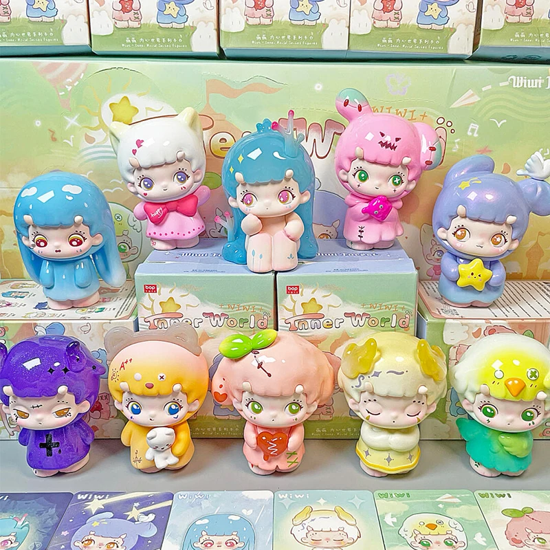 Фото Wiwi Forest Inner World Series слепая коробка кукла милая Wiwi девушка фигурка сумка-сюрприз Kawaii Mystery Box орнамент игрушка в подарок №4