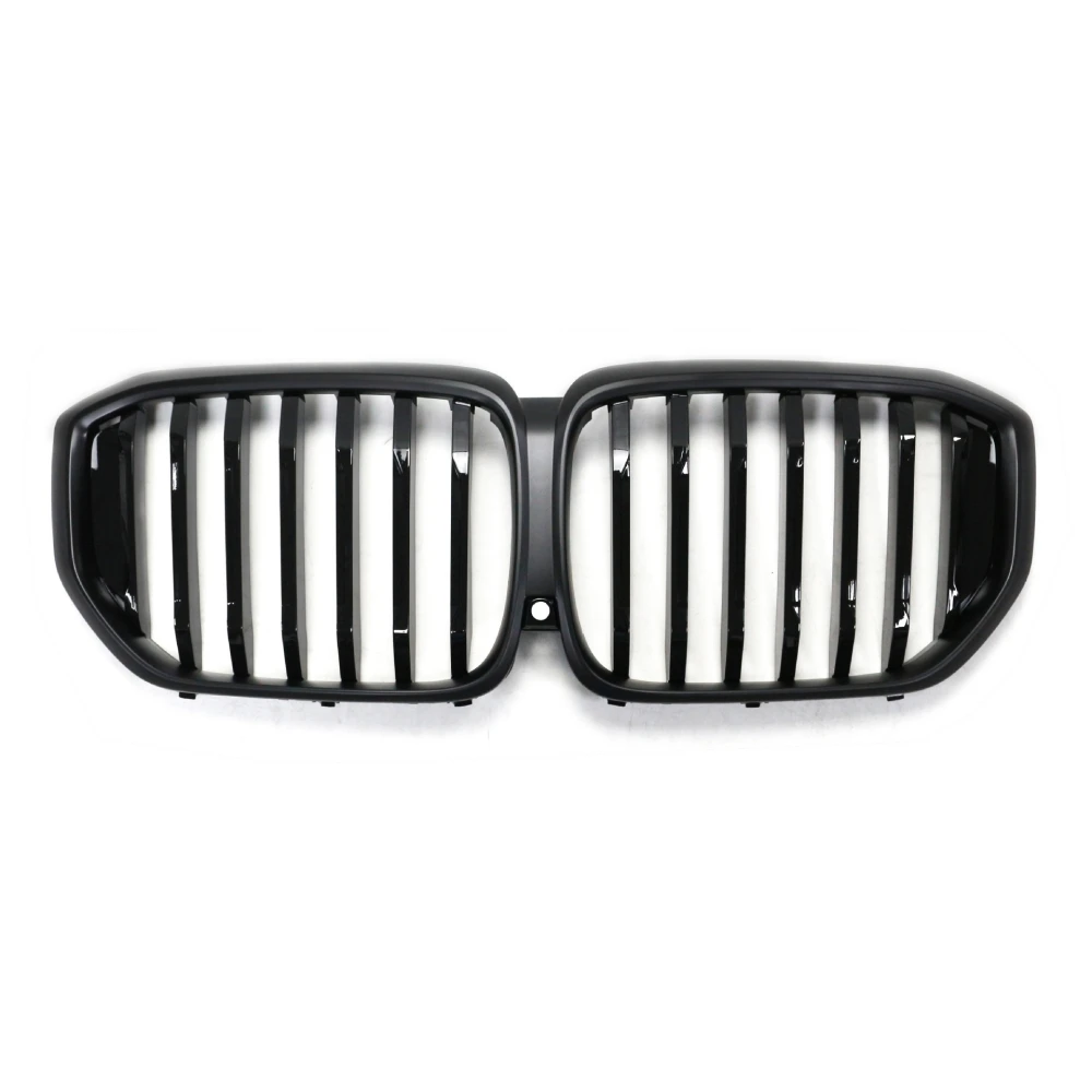 

Для BMW G05 X5 LCI Facelift 2024 2025 однолинейная передняя решетка радиатора, решетка воздухозаборника, гоночный внешний обвес